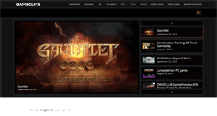 Desktop Screenshot of gameclips.com